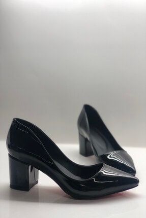 Kadın Siyah Stiletto Topuklu Ayakkabı TWS-09KKK