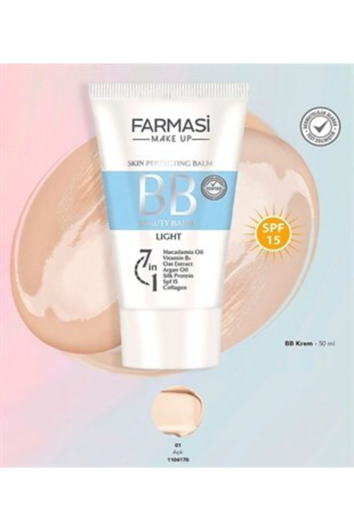 بی بی کرم رنگ روشن 50 میلی لیتر Farmasi