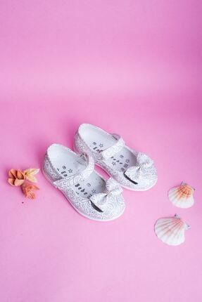 Kız Bebek Gri Ayakkabı ENG01