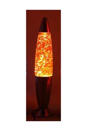 Lava Lambası Yıldızlı Model (Boy 35 Cm) Sarı bbc10915