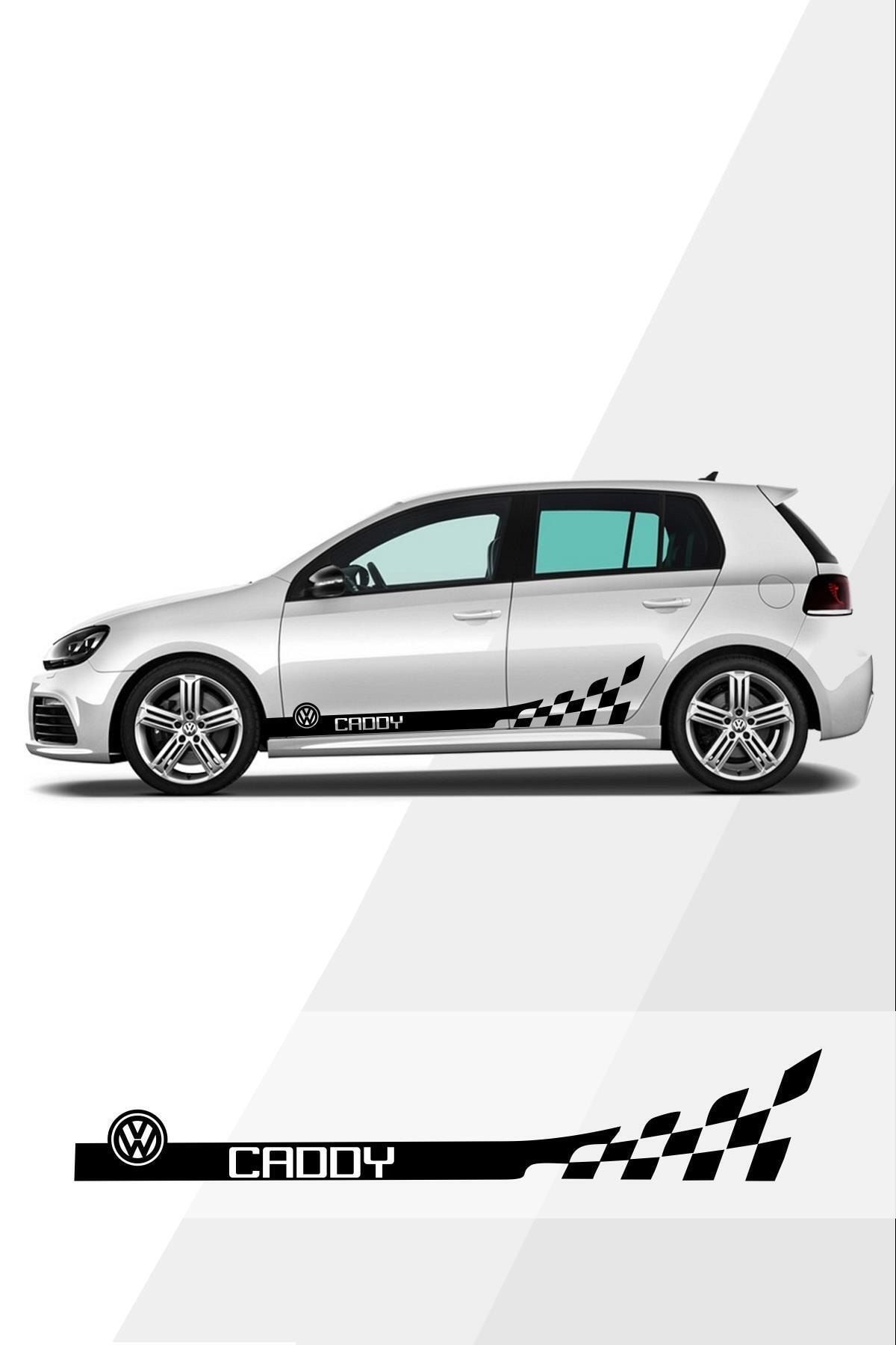 oto sticker volkswagen caddy damali yan serit sag sol fiyati yorumlari trendyol