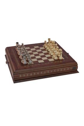 Classic Satranç Seti | Metal Figürlü 2629.ROS.5014.GD