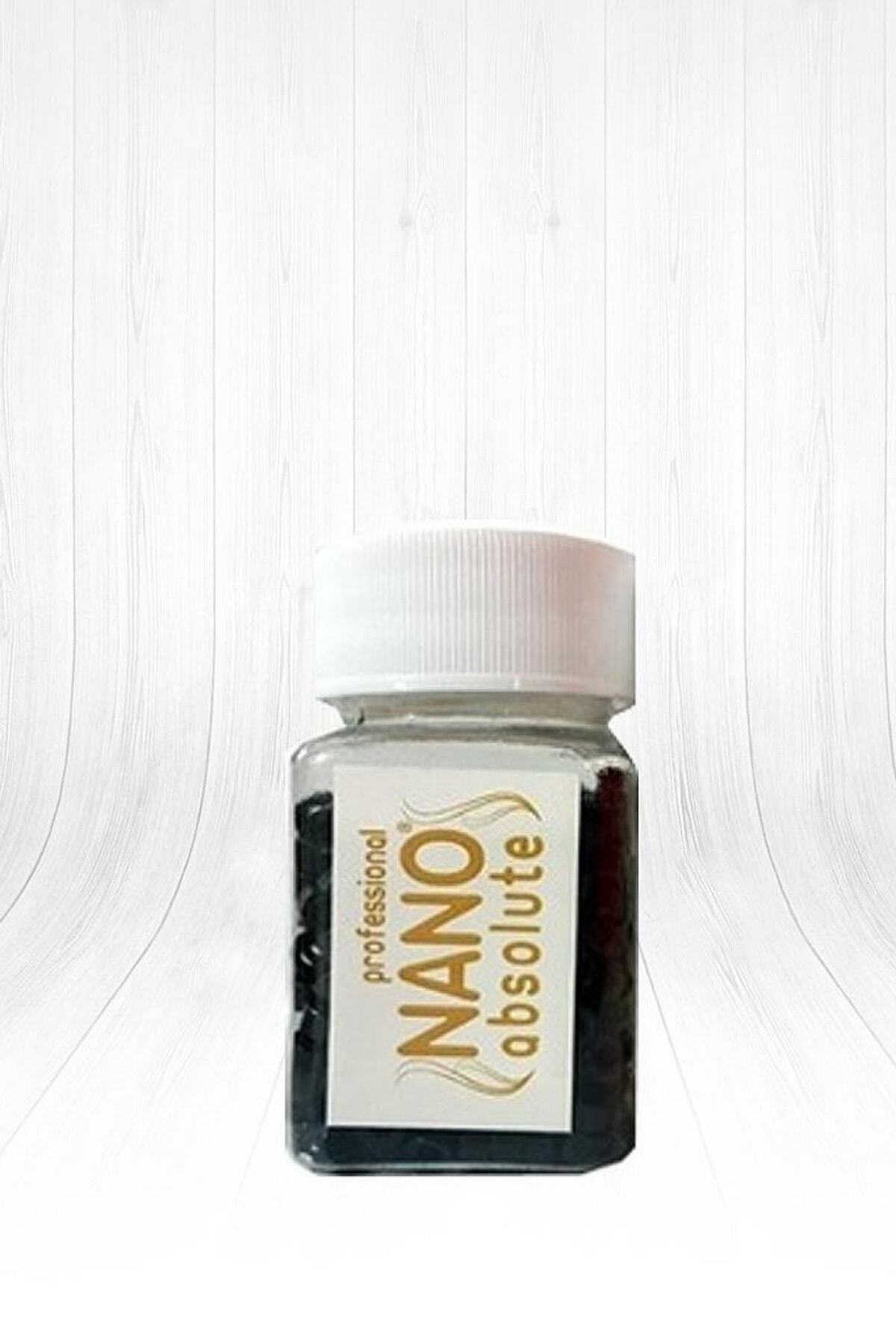 Nano Absolute Silikon Boncuk Saç Kaynak Boncuğu Siyah Ek