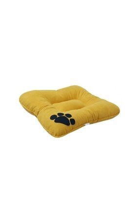 Sarı Kedi Ve Küçük Irk Köpek Yatağı 60x65 Cm s6065