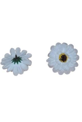 Yapay Çiçek Papatya Modeli Sapsız (20 Adet) Beyaz TYC00053160187