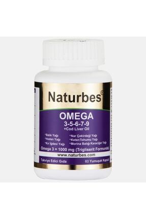 Omega 60'lı 3-5-6-7-9-11 (morina Balığı Karaciğer Yağı) OMEGA-60