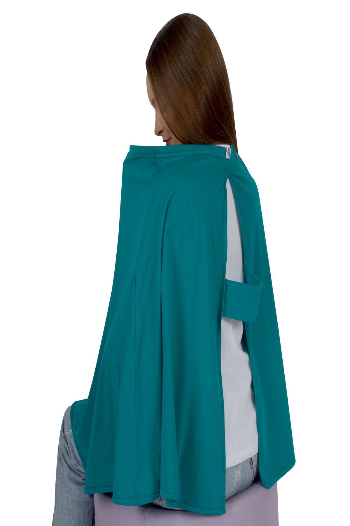 Sevi Bebe Panço Emzirme Önlüğü -yeşil fotoğrafı 2 (önizleme)