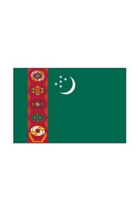 Türkmenistan Gönder Bayrağı 70x105