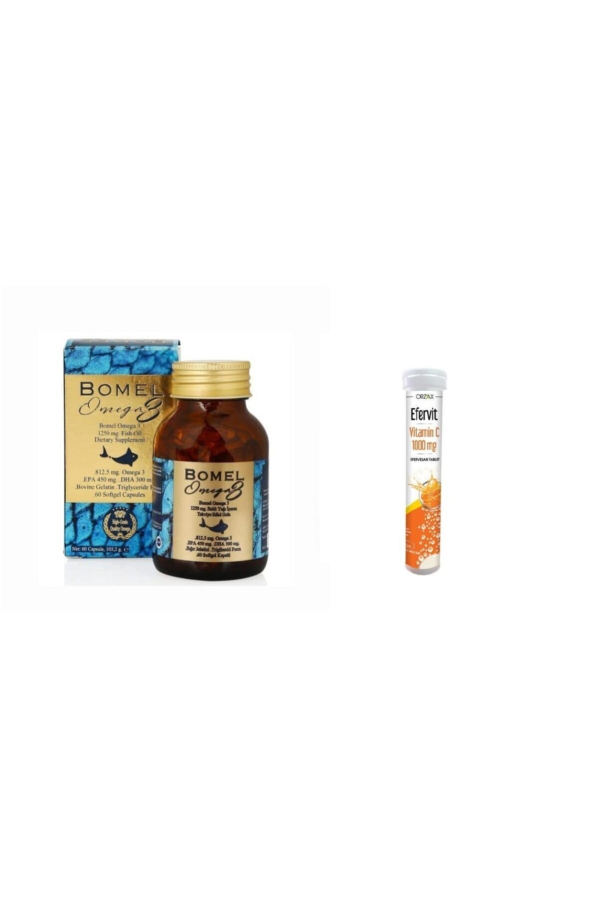 Ocean Efervit Tablet Hediyeli Omega 3 Balık Yağı 60 Kapsül