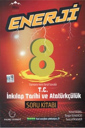 8.sınıf Enerji Inkilap Tarihi Soru Bankası Kitabı **** 9786052823194-iz