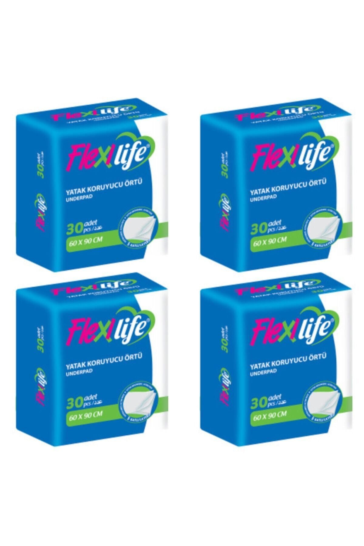 Flexi Life Hasta Alti Bezi Yatak Koruyucu 60x90 Cm 30 Lu 4 Paket Fiyati Yorumlari Trendyol