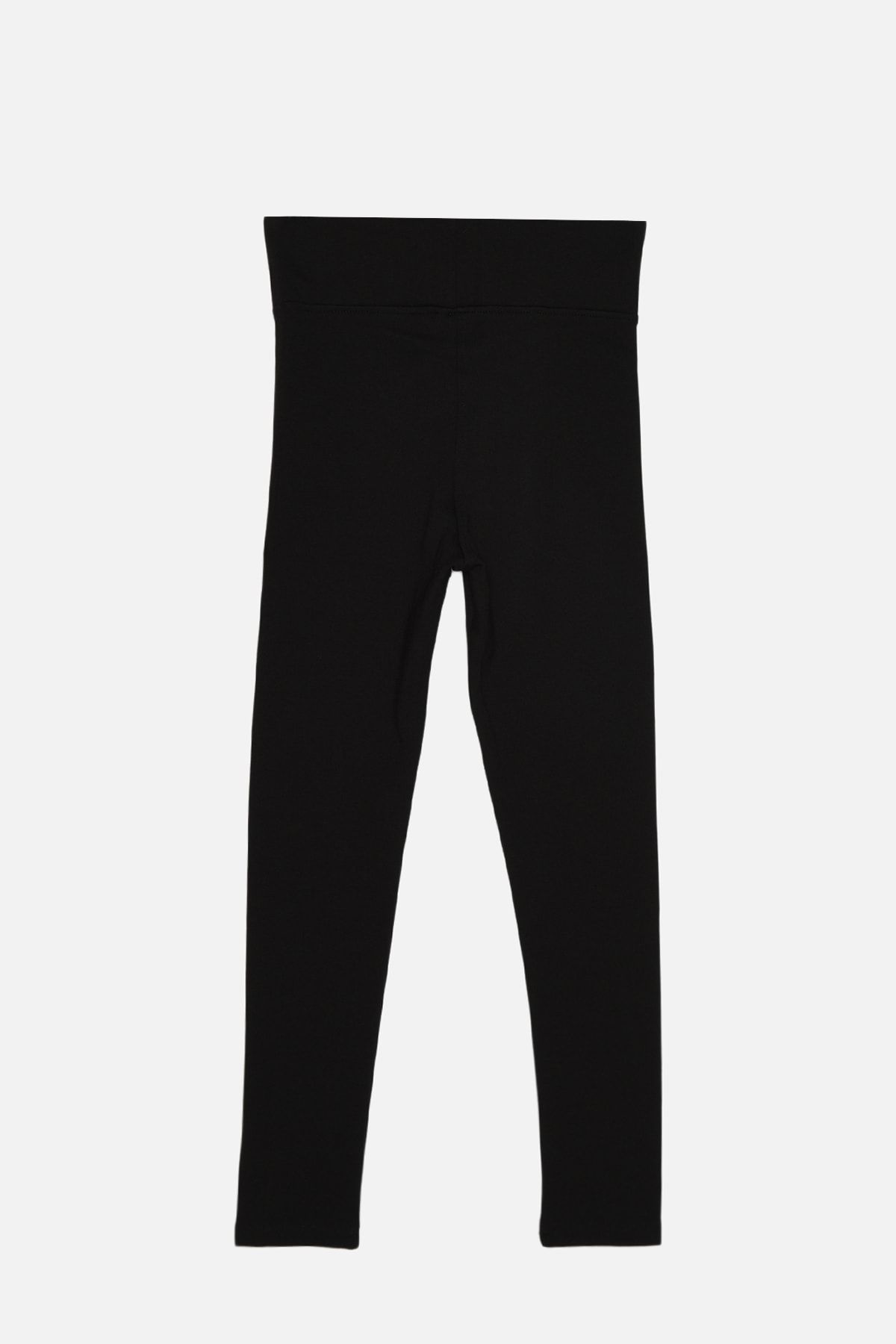 Trendyol Collection-Schwarze Petite-Strumpfhose mit hoher Taille TWOAW22TA0050 6