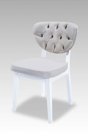 Boston Sandalye - Babyface Krem - Beyaz Gürgen Iskelet babybostonbeyaz