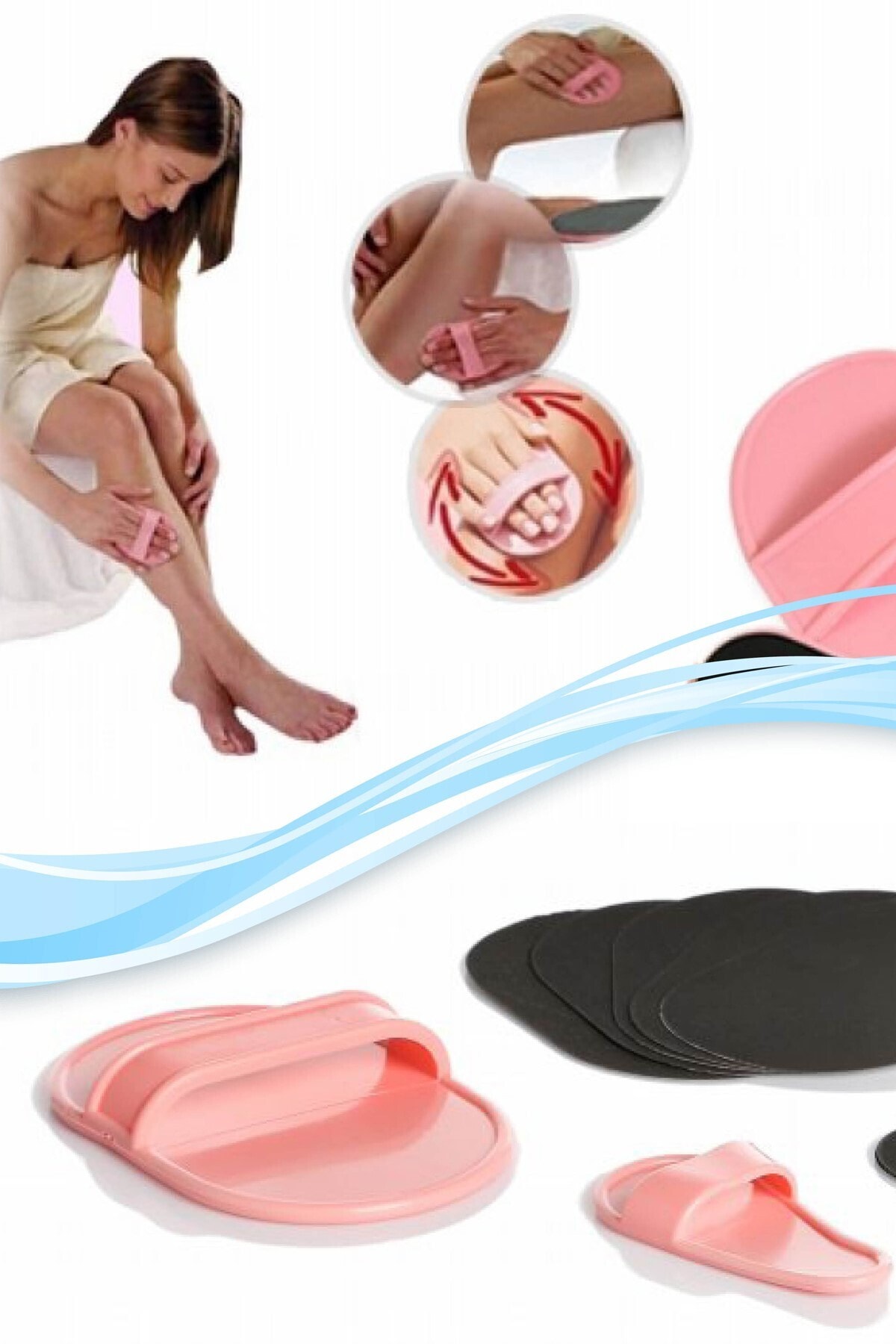 2 Adet Sundepil Acısız Epilasyon Seti Pembe Model*0099 — ARG0890X — تصویر 2 از 5