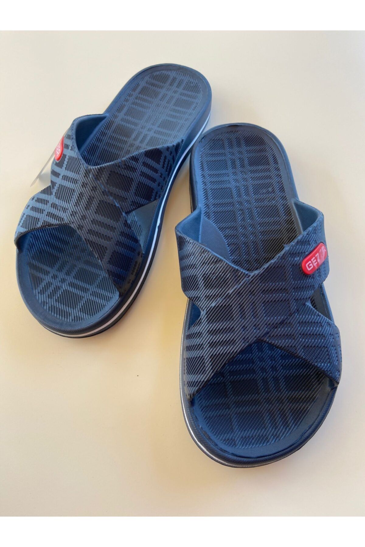 Gezer Men s Comfortable Sole Bathroom Balcony Garden Slippers