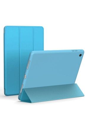 Apple Ipad Mini 4 Smart Cover Standlı Tablet Kılıfı Turkuaz TBS-1