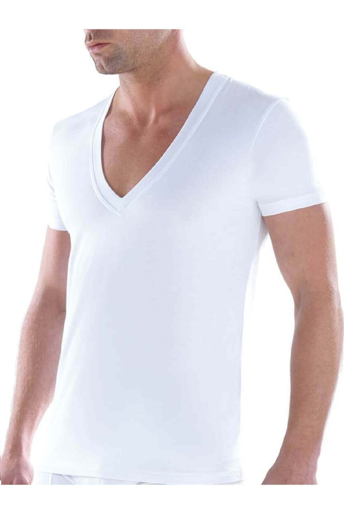 Deep v neck t shirts shop