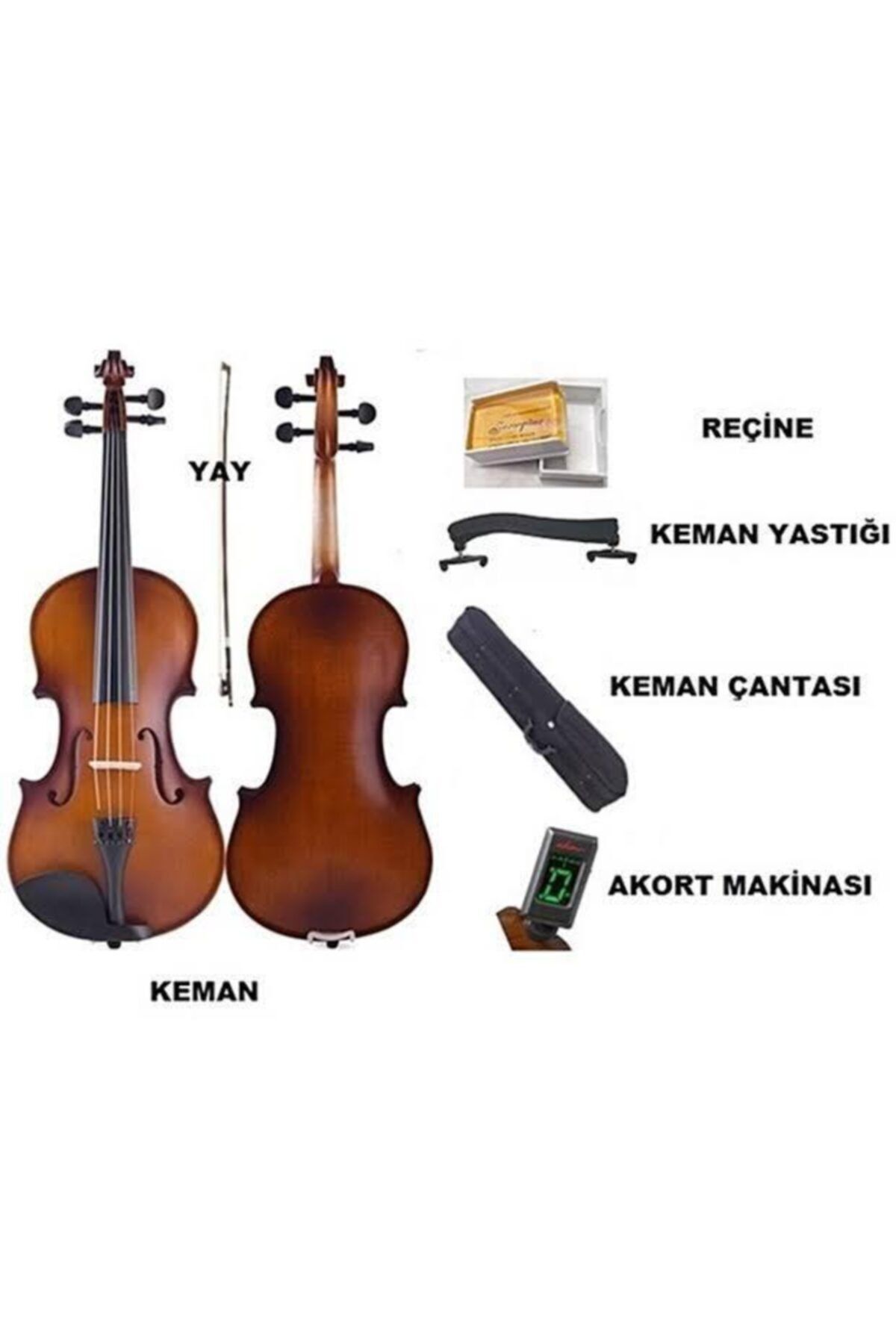 LEA Violin 4 4 Size Full Set Educational Violin Set
