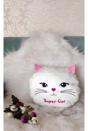 Polar Dekoratif Kedi Yastık Super Cat 34233sperct