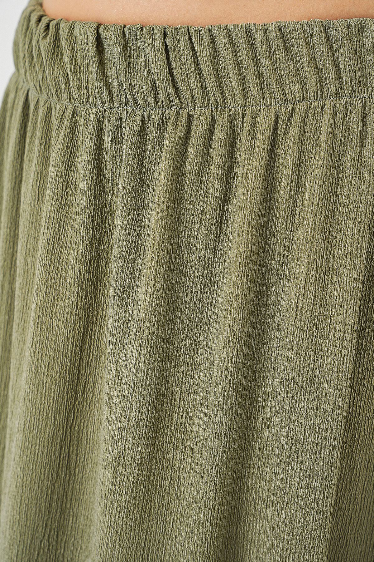 Bigdart-1886-os hosszú kötött szoknya - khaki 5