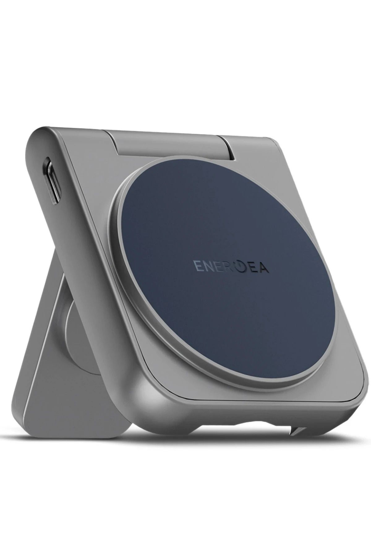 Energea MagDuo 2in1 Katlanabilir 15W Telefon ve 2.5W Saat Masaüstü Hızlı Şarj Standı