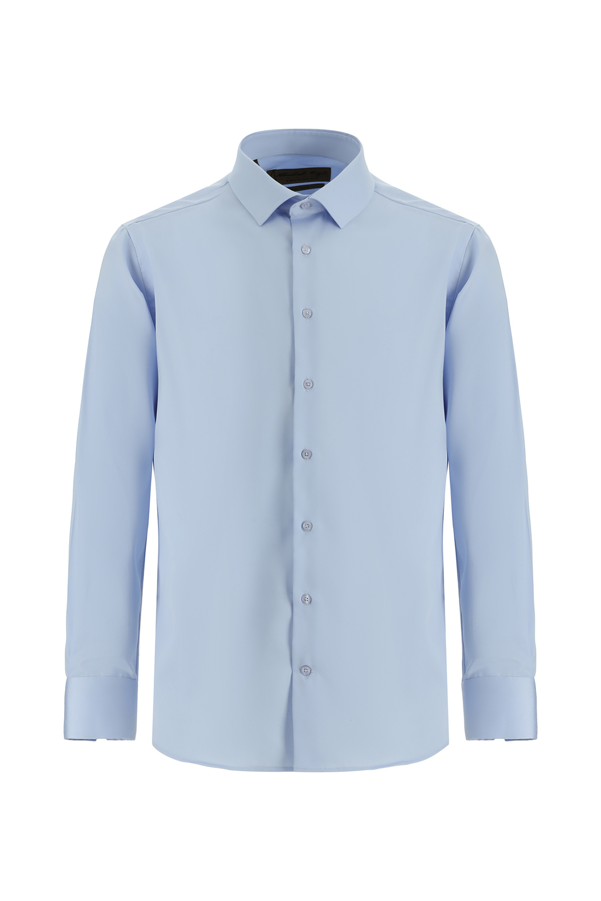 کیگیلی پیراهن نخی کلاسیک آستین بلند بدون اتو ساتن