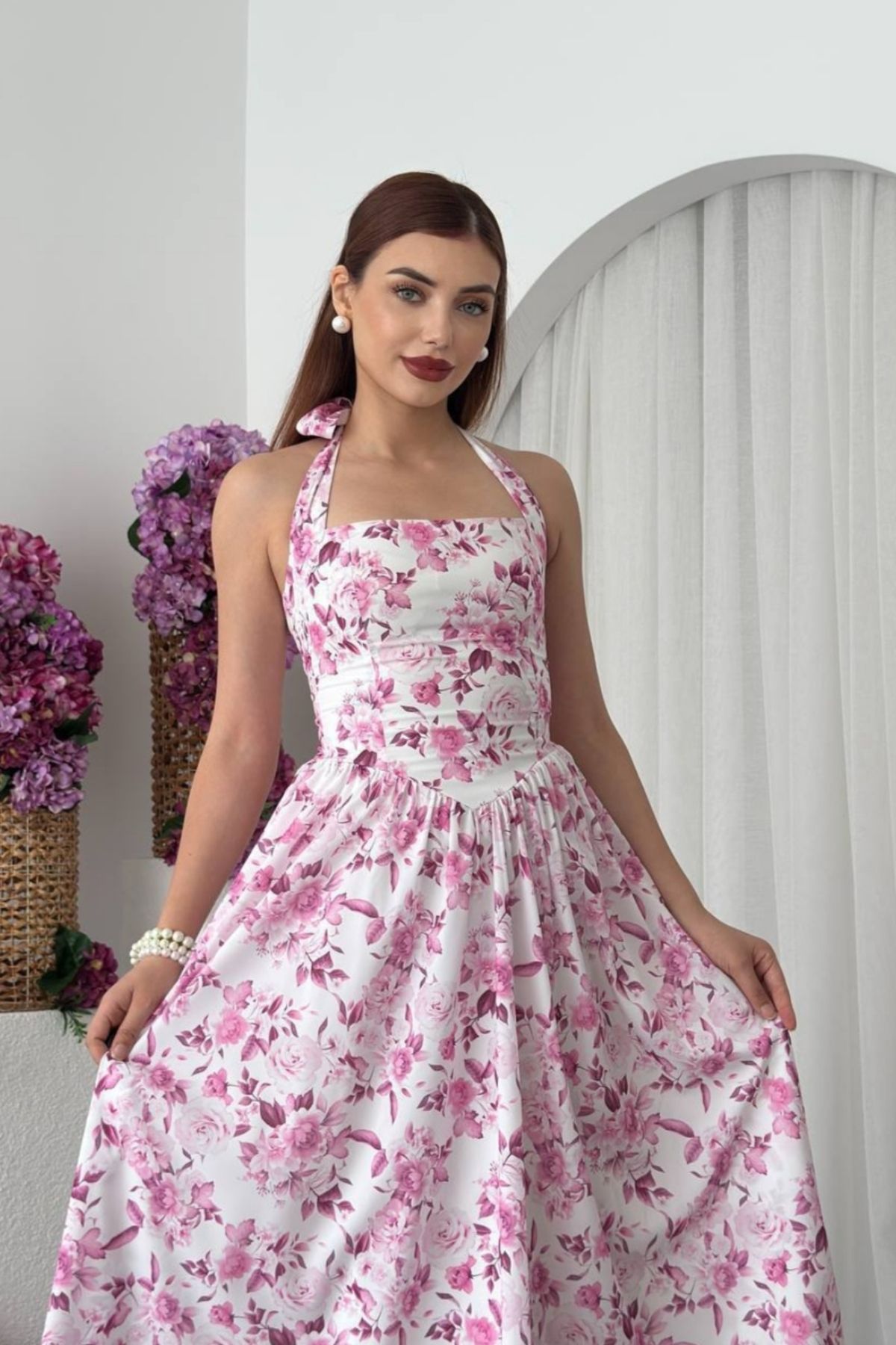 Safgiyim44 Rans Midi Elbise