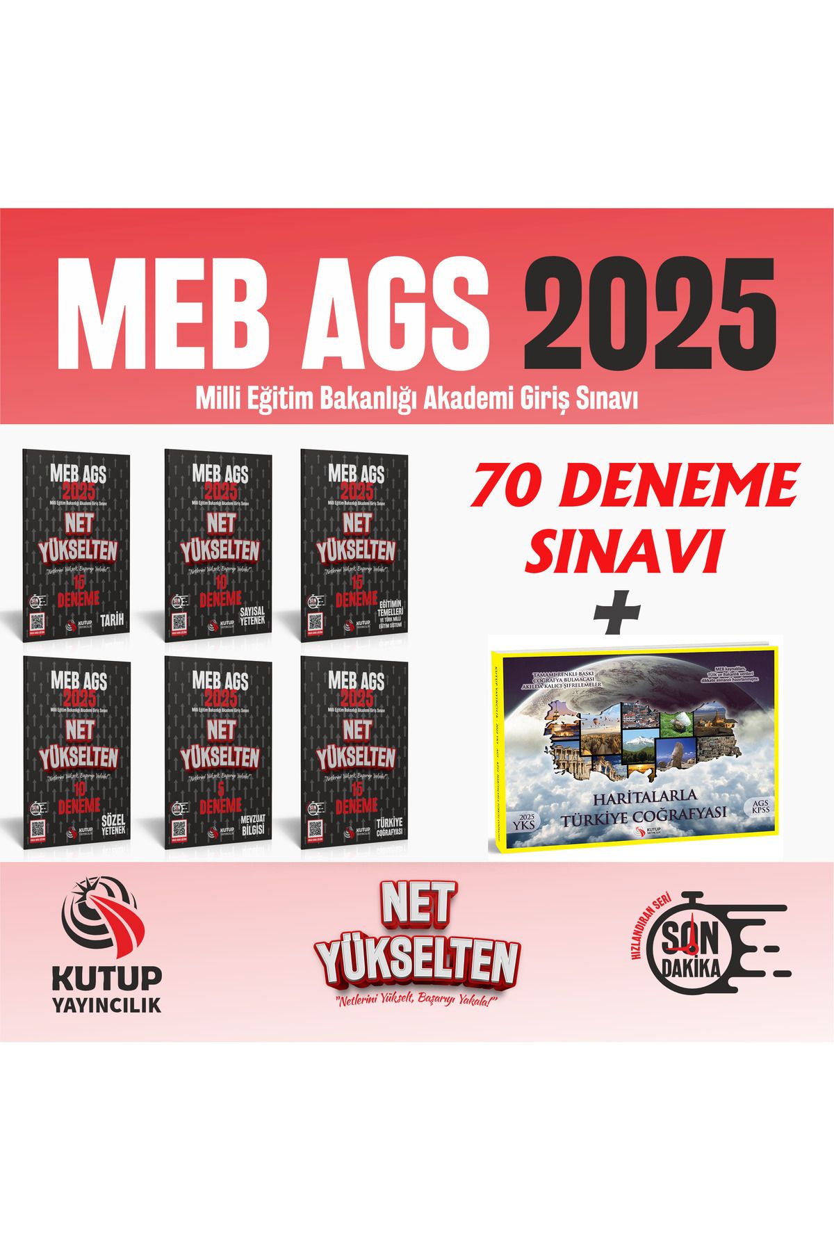 Kutup Yayıncılık MEB AGS 70 DENEME SINAVI