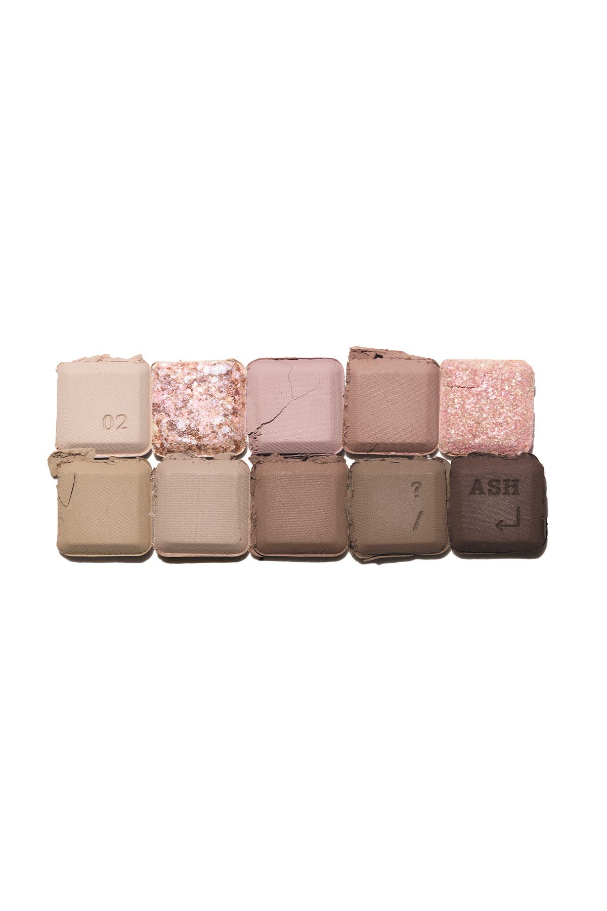lilybyred-Mood Keyboard / 10 Eyeshadow 02 Ash Mauve 2
