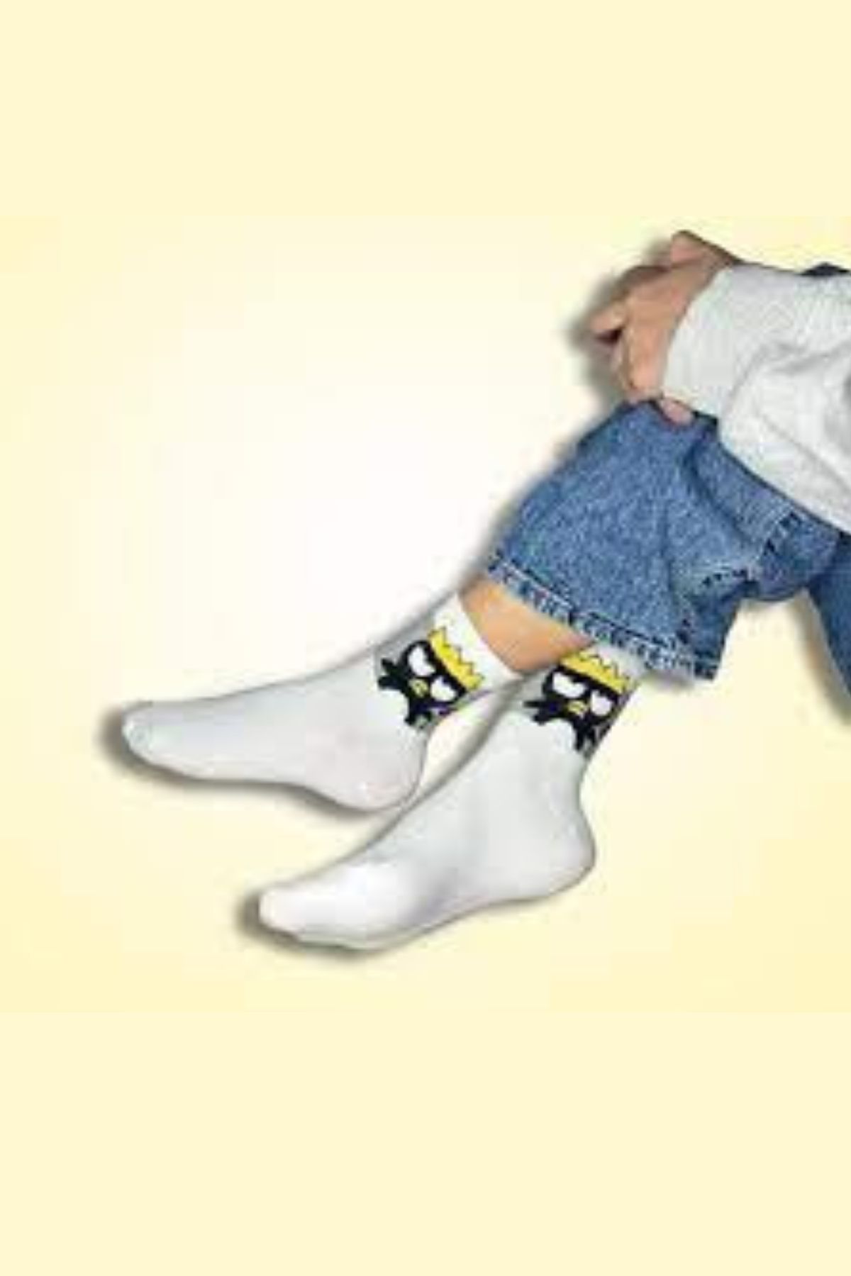 Esinti Pamuklu Desenli Soket Çorap – Kolej & Sneaker Uyumlu Erkek Kadın Unisex Çorap