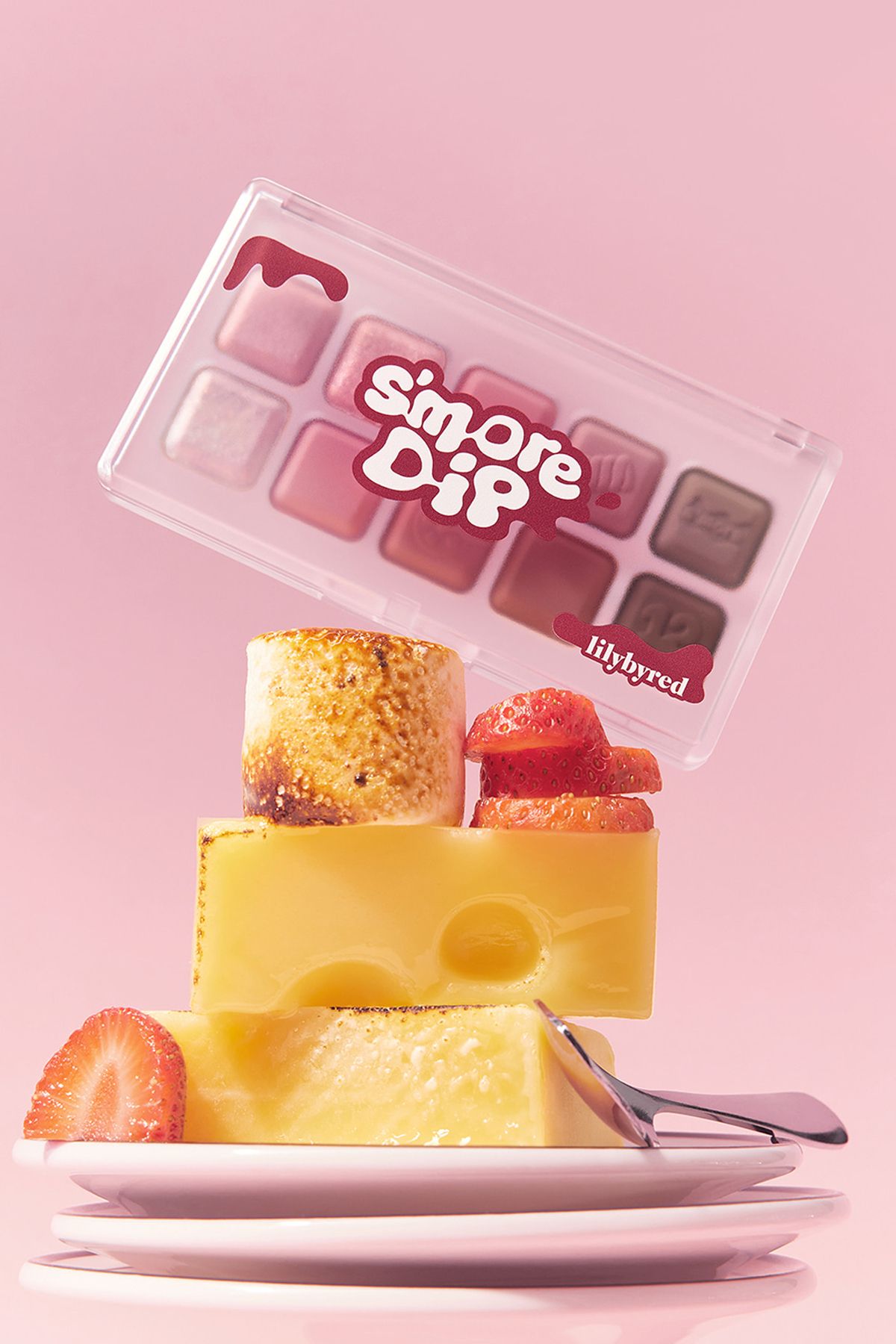 lilybyred-Mood Keyboard / 10 Eyeshadow 12 Strawberry Chip Smore 4
