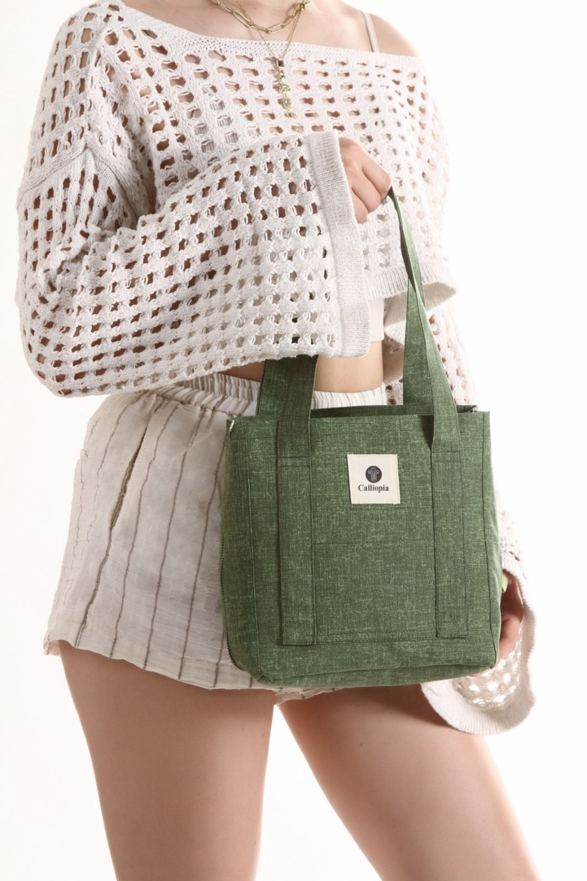 Calliopia Çift formlu totebag