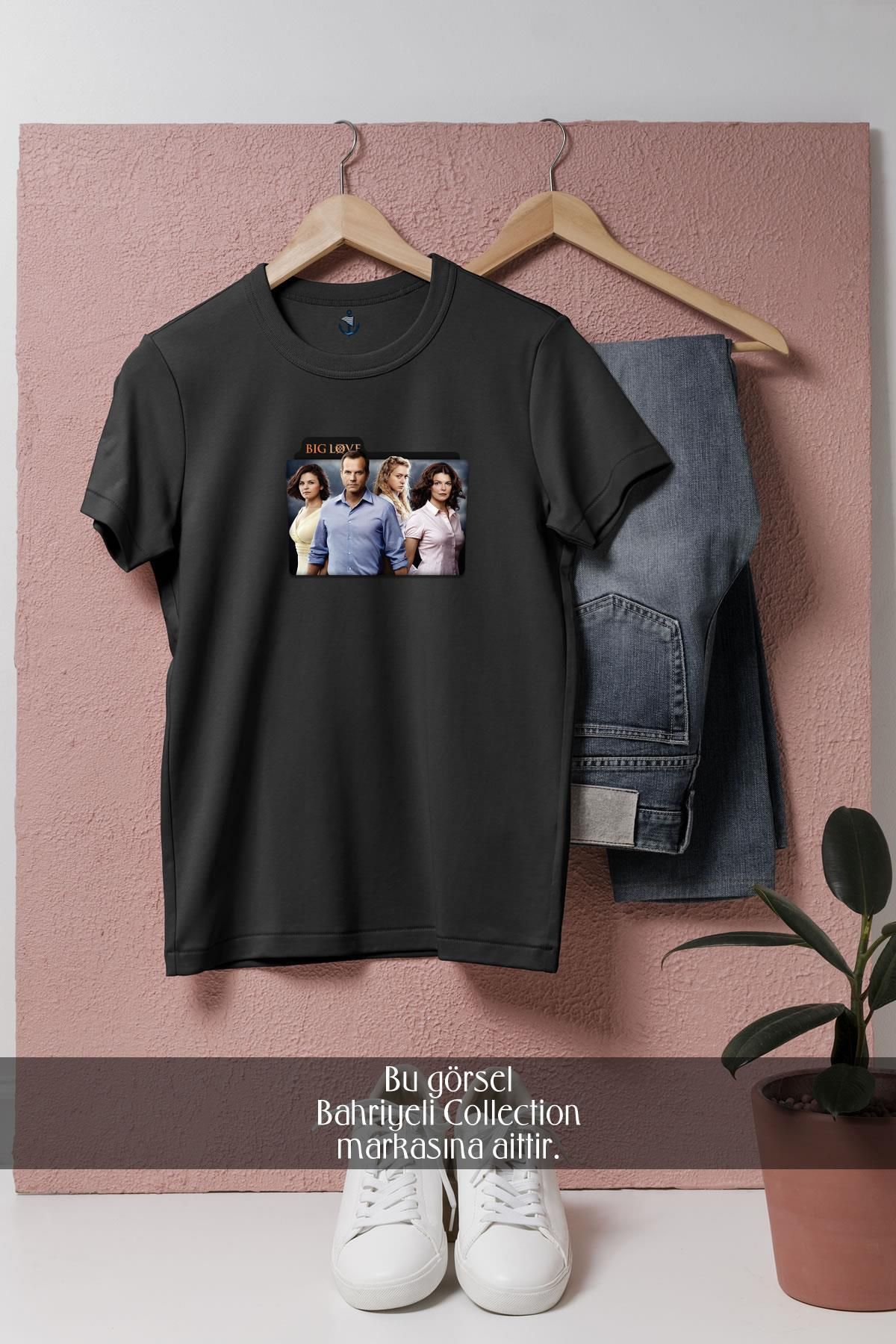 Bahriyeli Collection Oversize Bill Paxton Big Love Bill Henrickson Television Tasarımlı Unisex T-Shirt