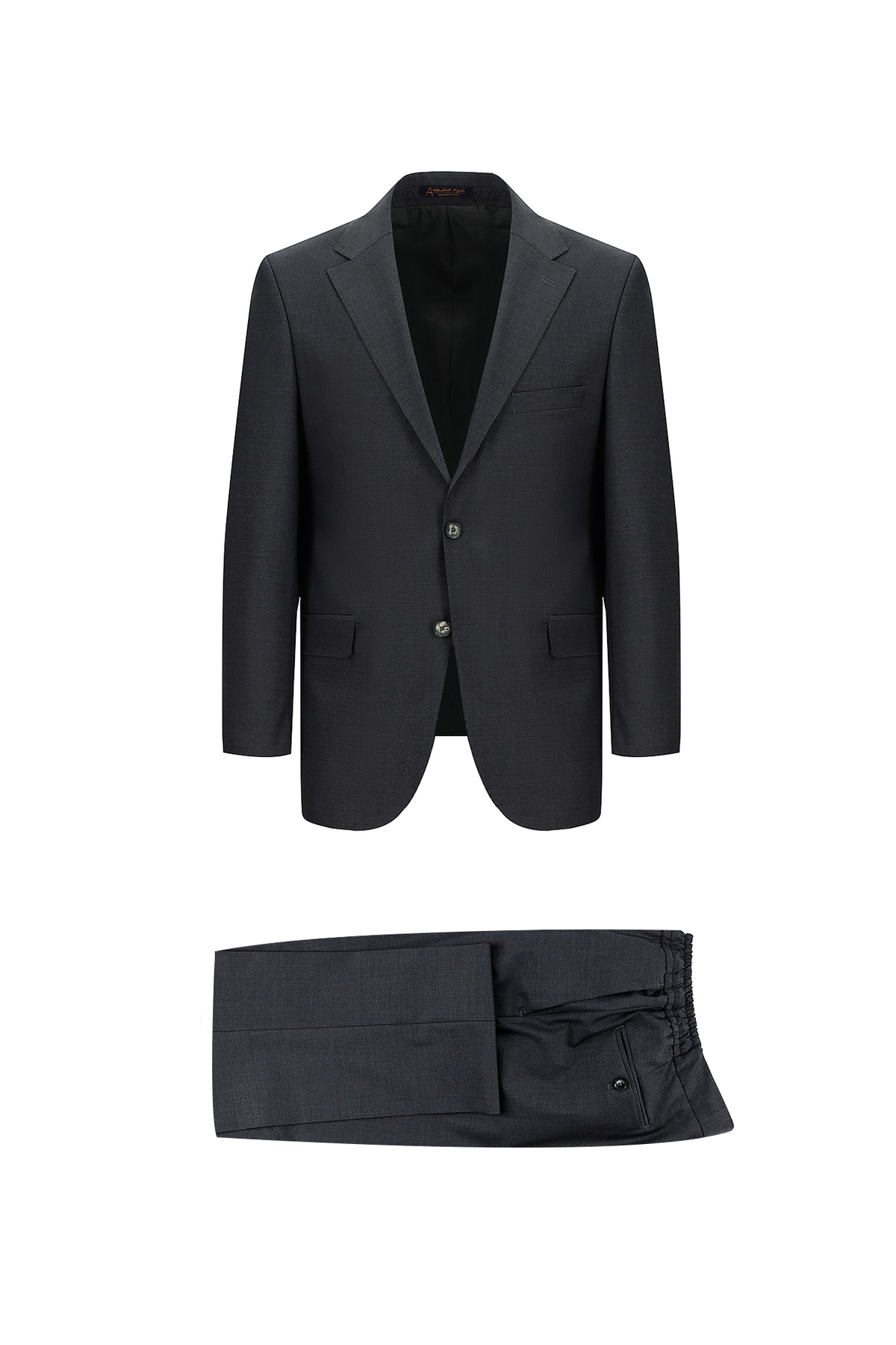 کیگیلی کت و شلوار پشمی با برش راحت، فیت ریلکس، کمر کشی و بند کشی