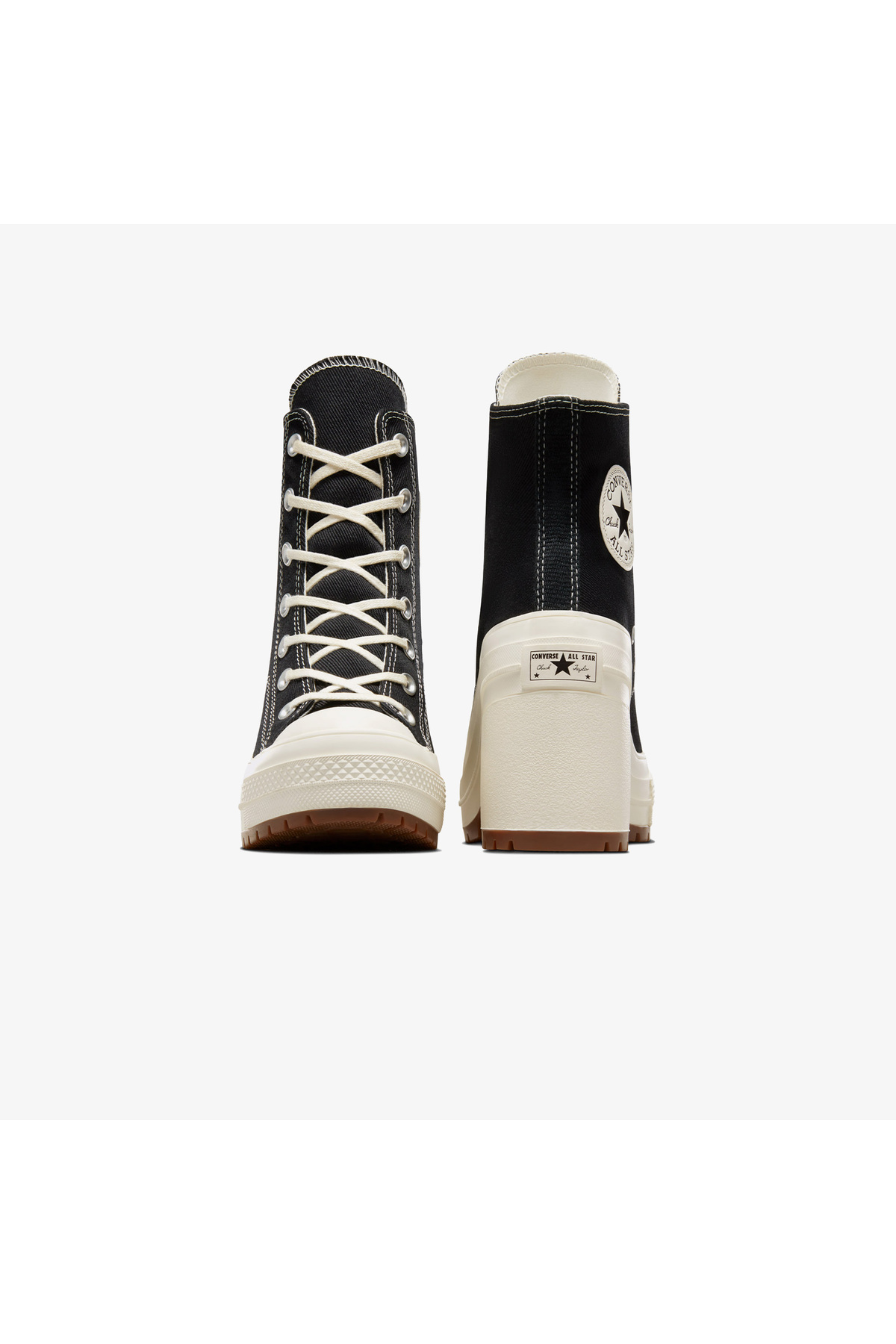 Converse  Chuck 70 De Luxe Heel Unisex Siyah/Krem Sneaker - Görsel 6