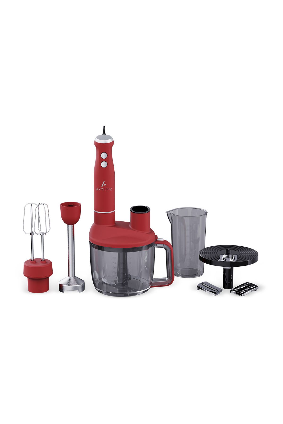 Aryıldız-Red Multi-Functional Food Processor 3