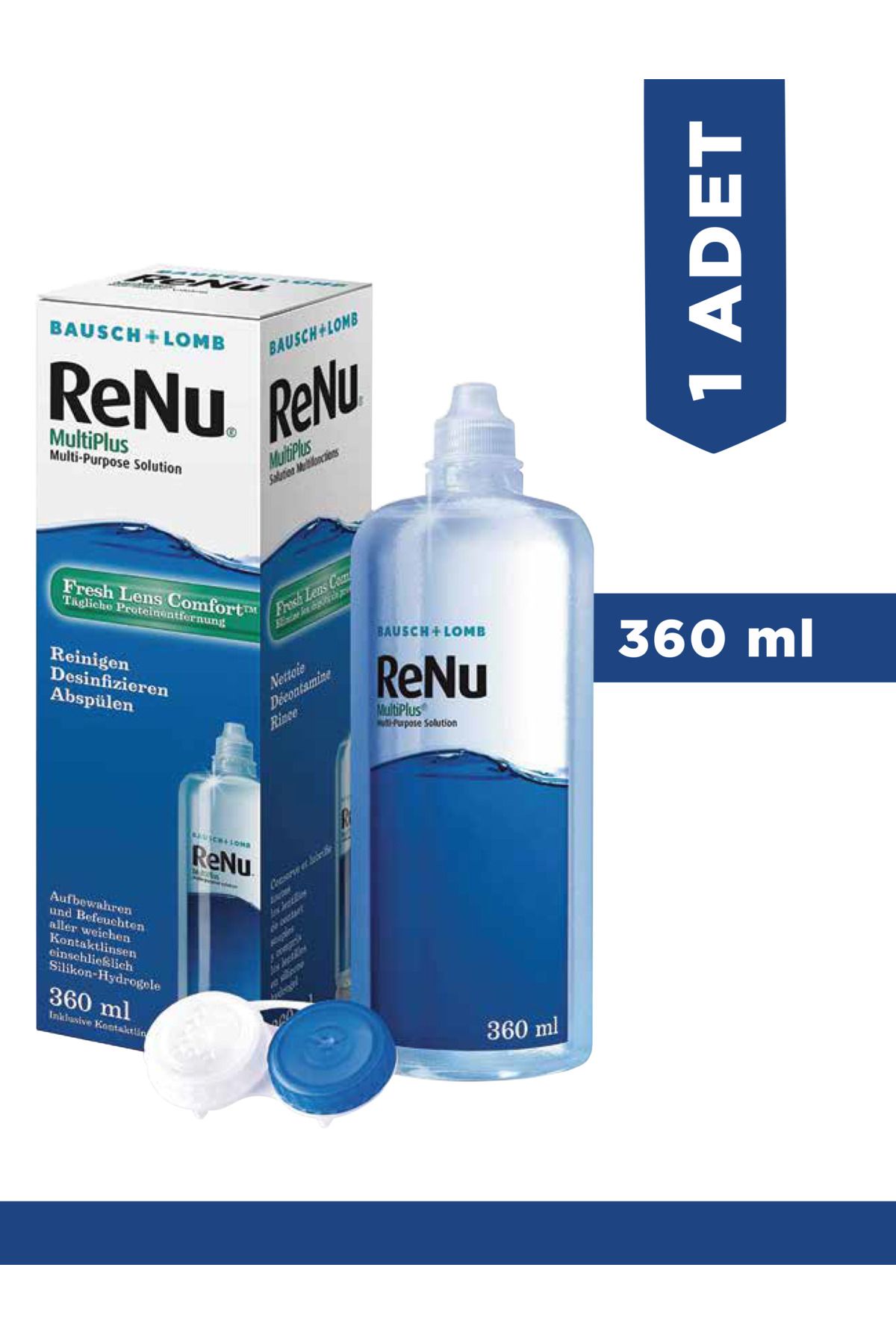 Renu-Advanced 360 ml Lens Solution 2pcs 2