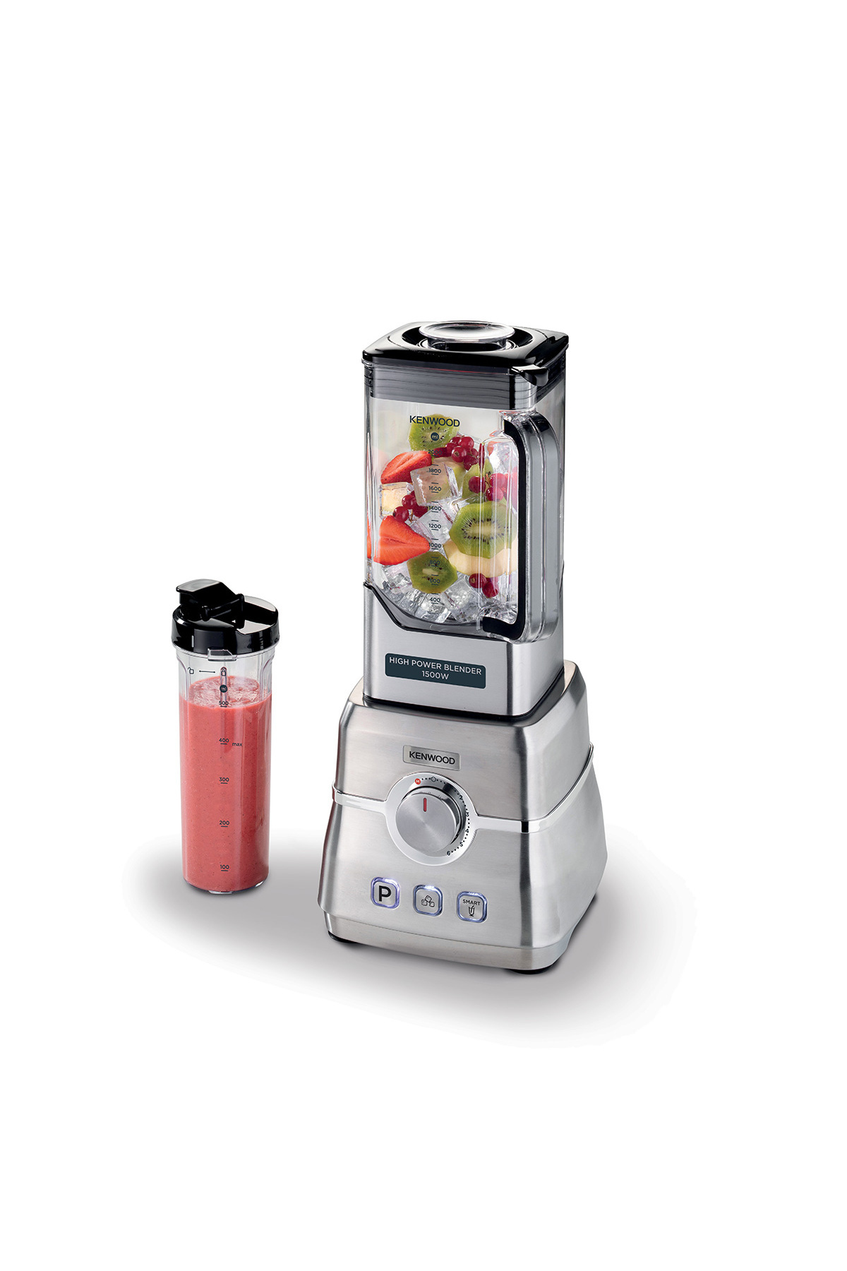 Kenwood-Blm91.640ss خلاط طاقة معدني بقدرة 1500 وات مع وظيفة كسر الثلج 5