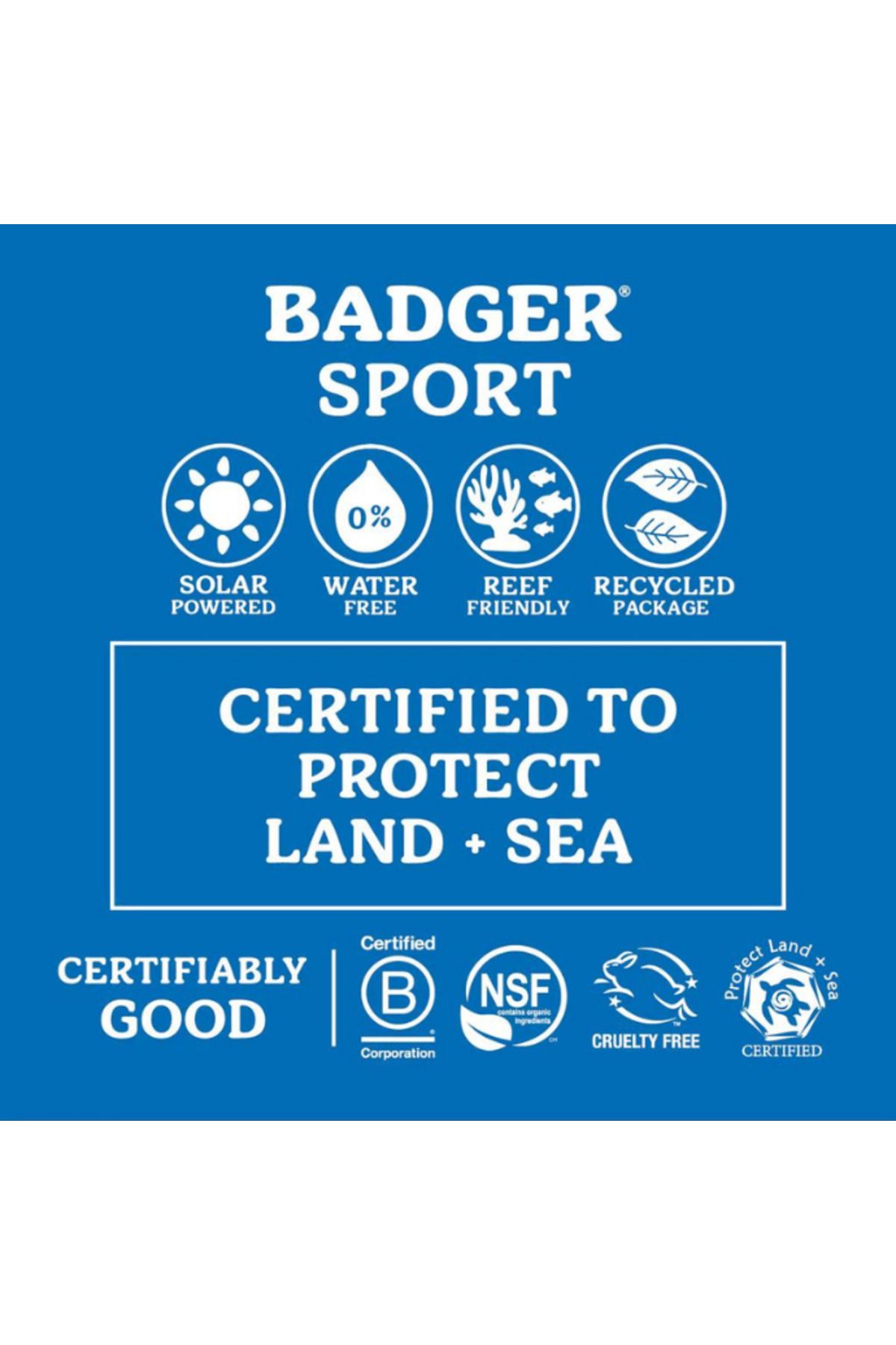 Badger-Clear Zinc Odorless Sunscreen Spf40 87 ml 3