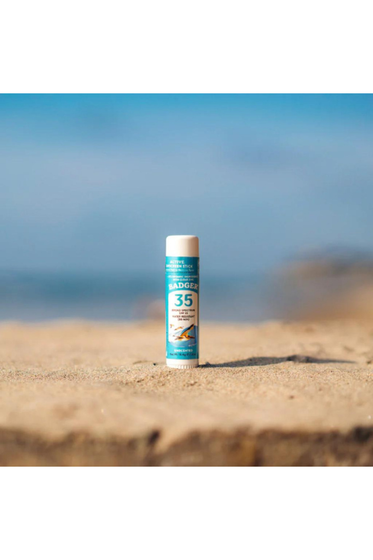 Badger-Odorless (Blue) Sunscreen Stick Spf35 (Easy to Apply) 18.4 Gr 5