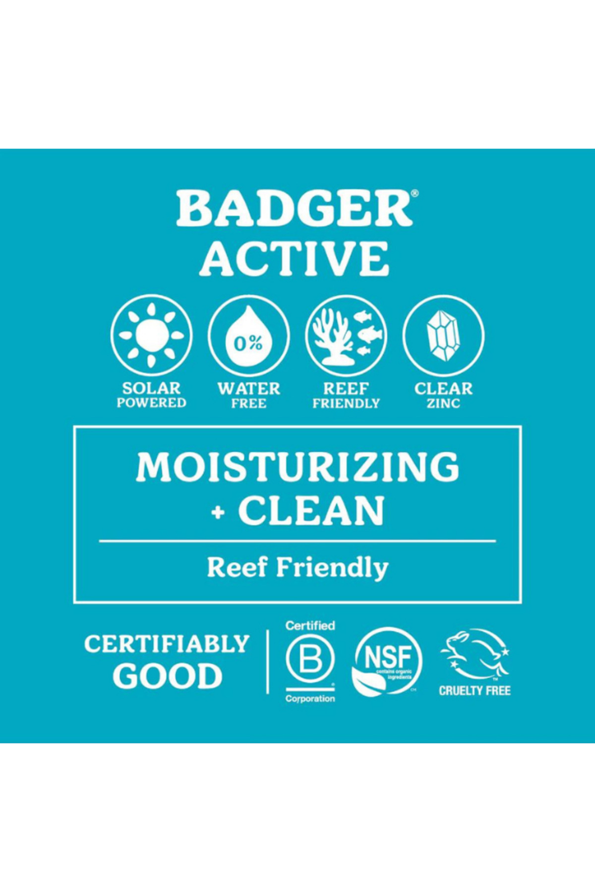 Badger-Odorless (Blue) Sunscreen Stick Spf35 (Easy to Apply) 18.4 Gr 3