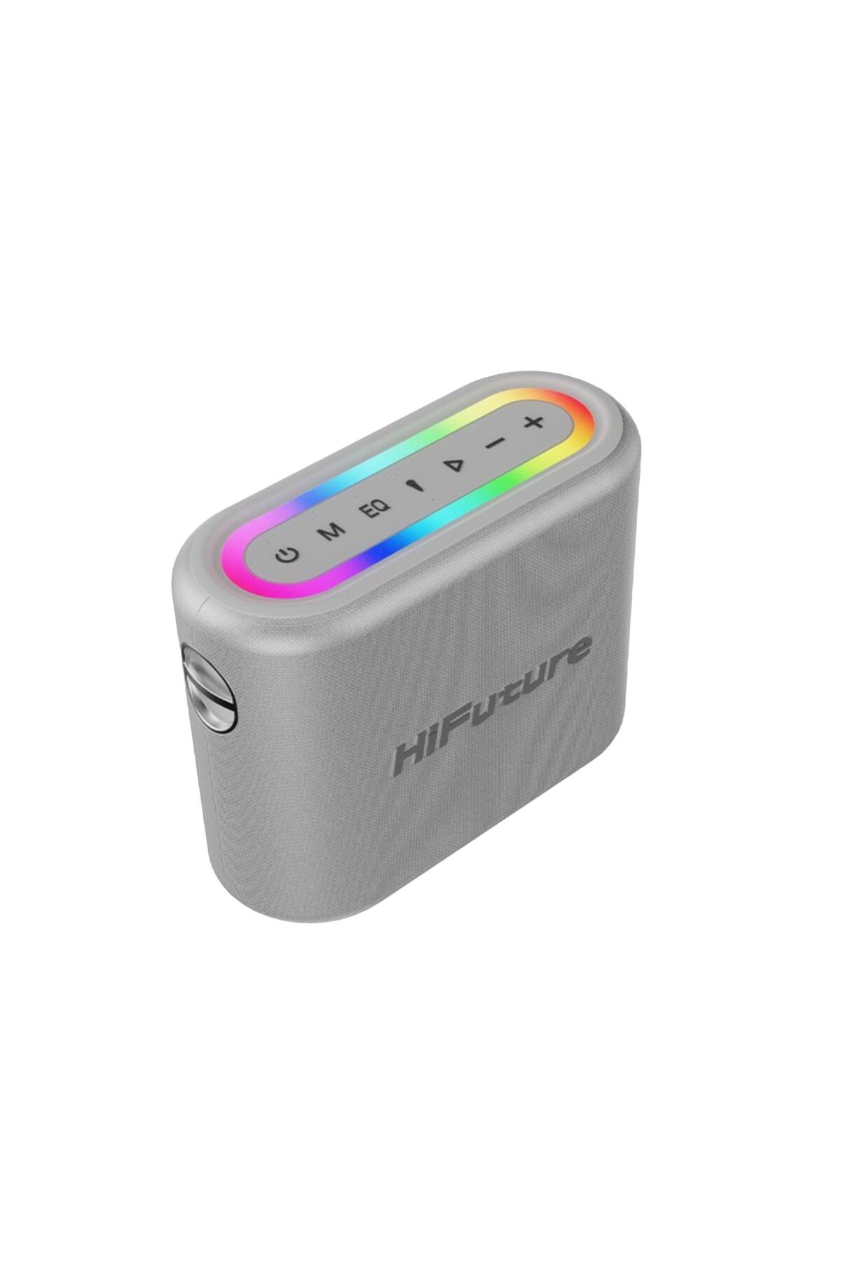 HiFuture-Vocalist 200 Bluetooth 5.0 100W Portable Karaoke System with Rgb Microphone Wireless Speaker Silver 3