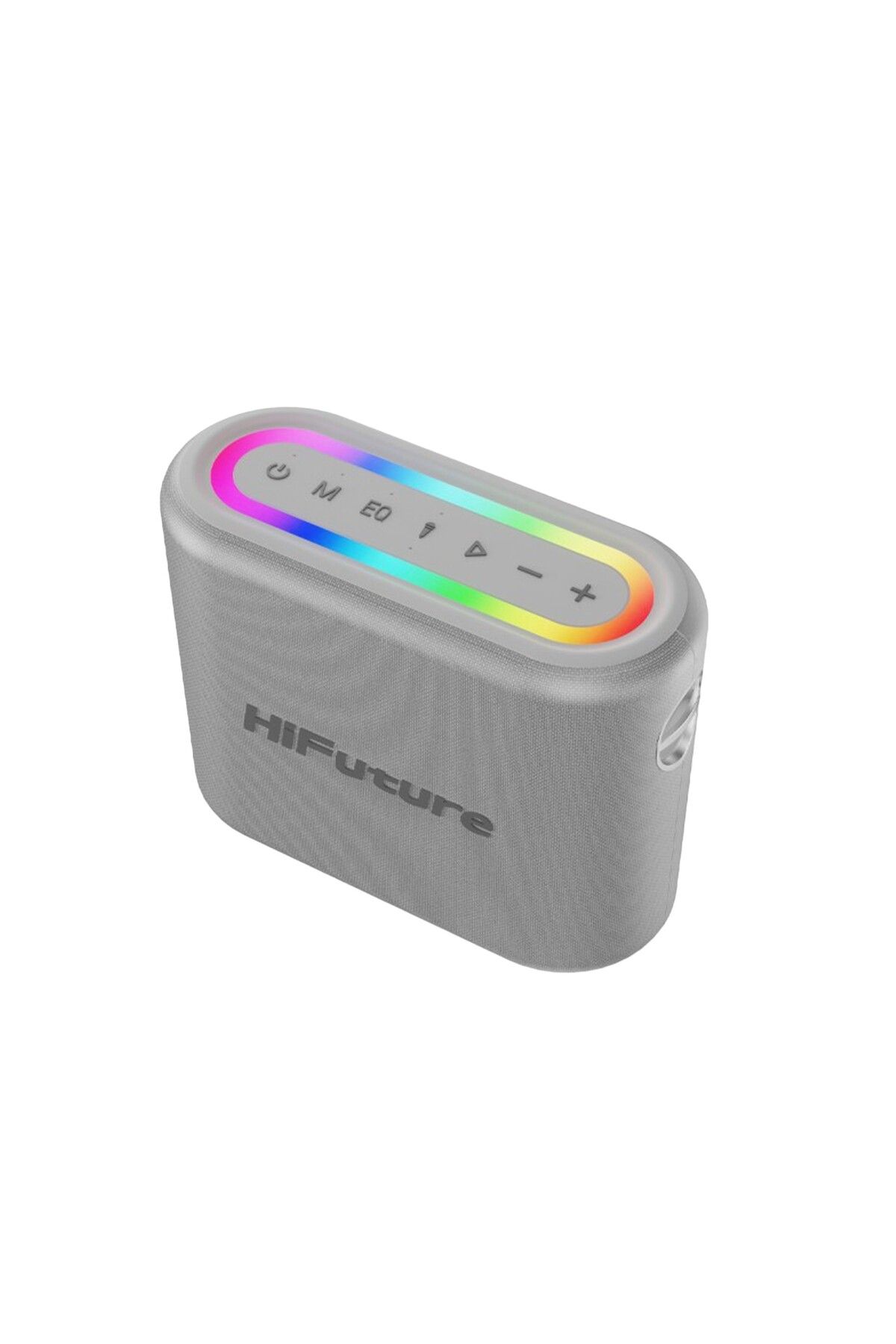 HiFuture-Vocalist 200 Bluetooth 5.0 100W Portable Karaoke System with Rgb Microphone Wireless Speaker Silver 2