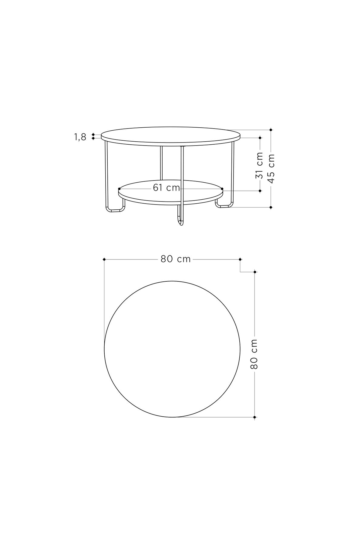 Mourah Home-Corro Modern Coffee Table Dark Coffee Multipurpose H 45cm Dark Brown 4