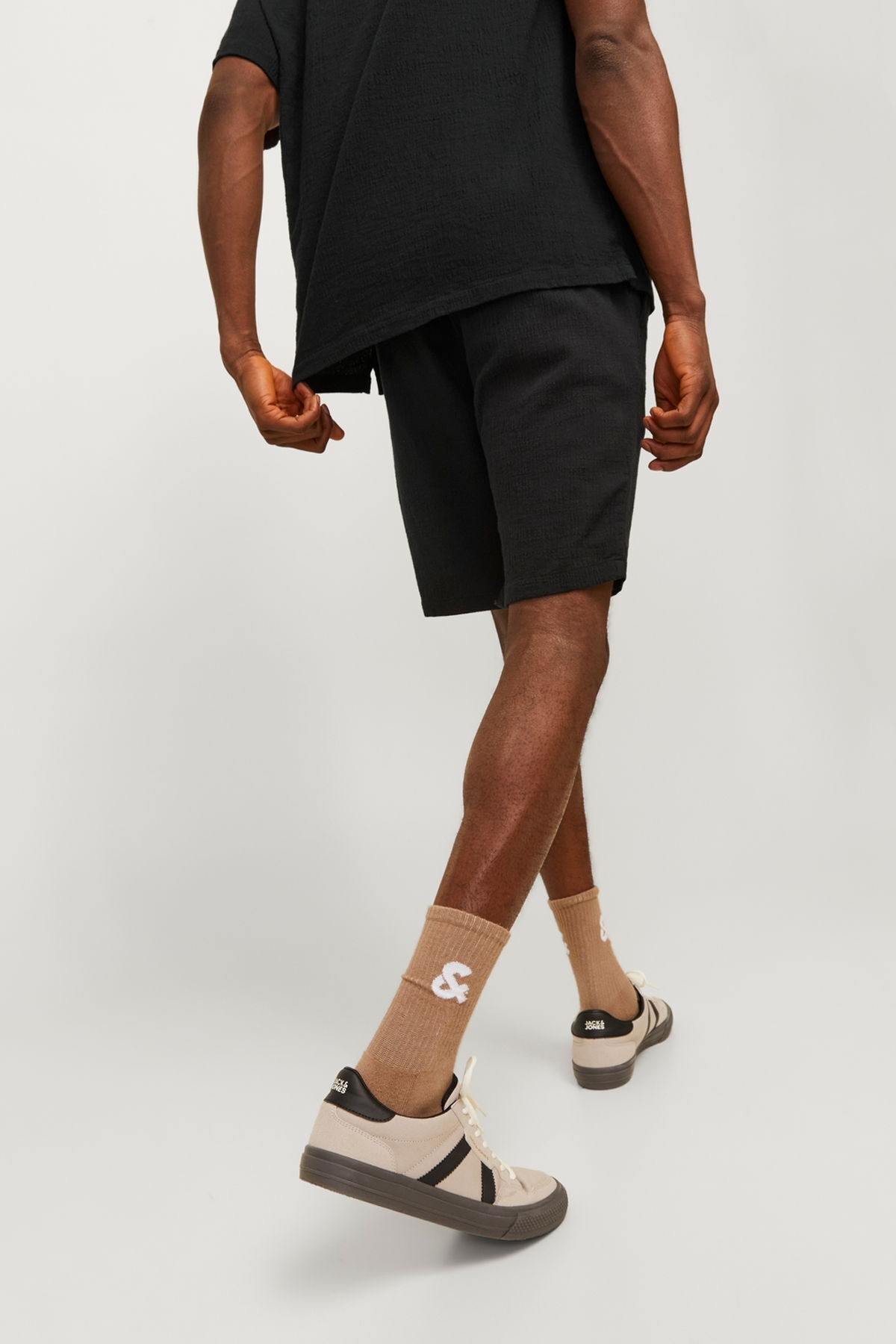 شلوارک مردانه راسته فاق نرمال | جک اند جونز Jack & Jones 12255861 - تصویر 4