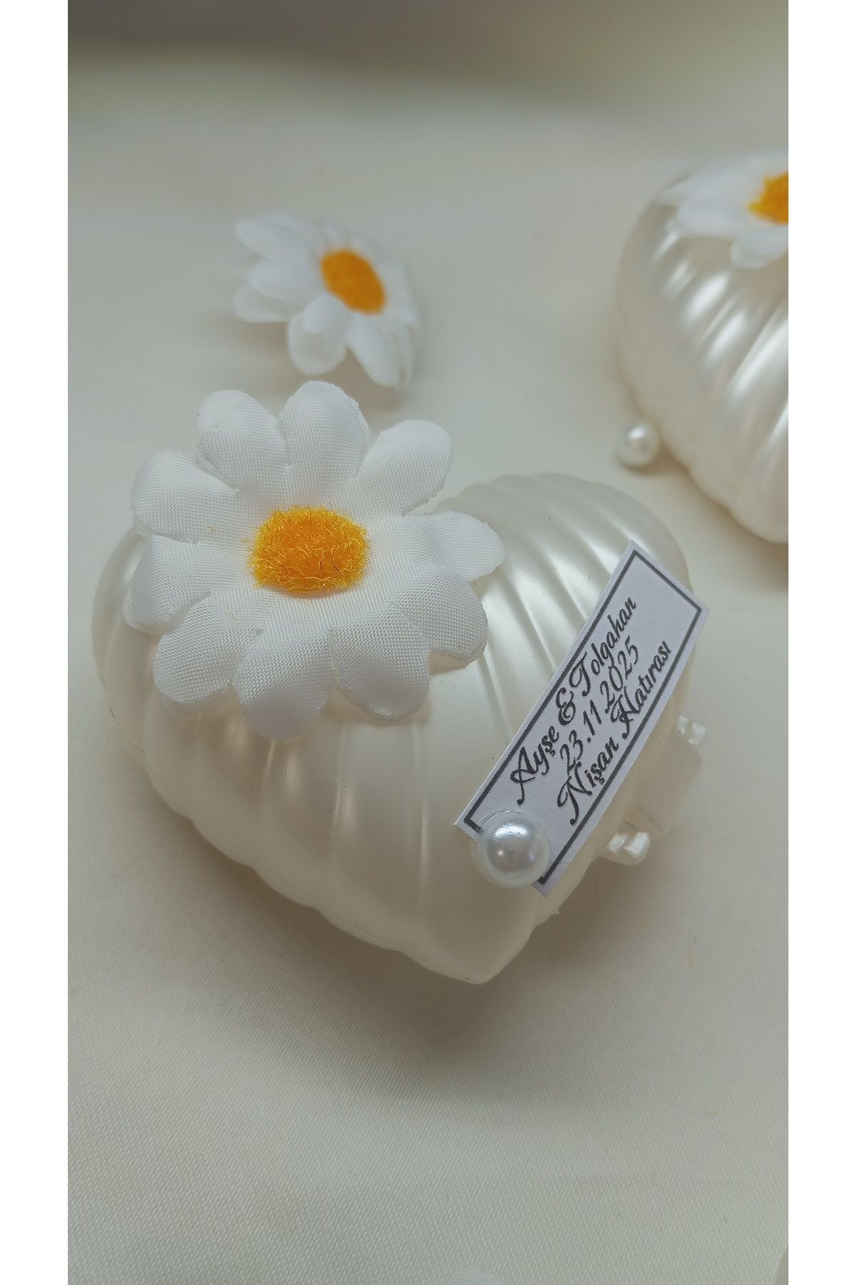 PERFECT HOBBY Kalp istiridye Mum; Düğün, Nişan, Nikah, Söz, Kına, Sünnet, Mevlit, Doğum günü(10adet)