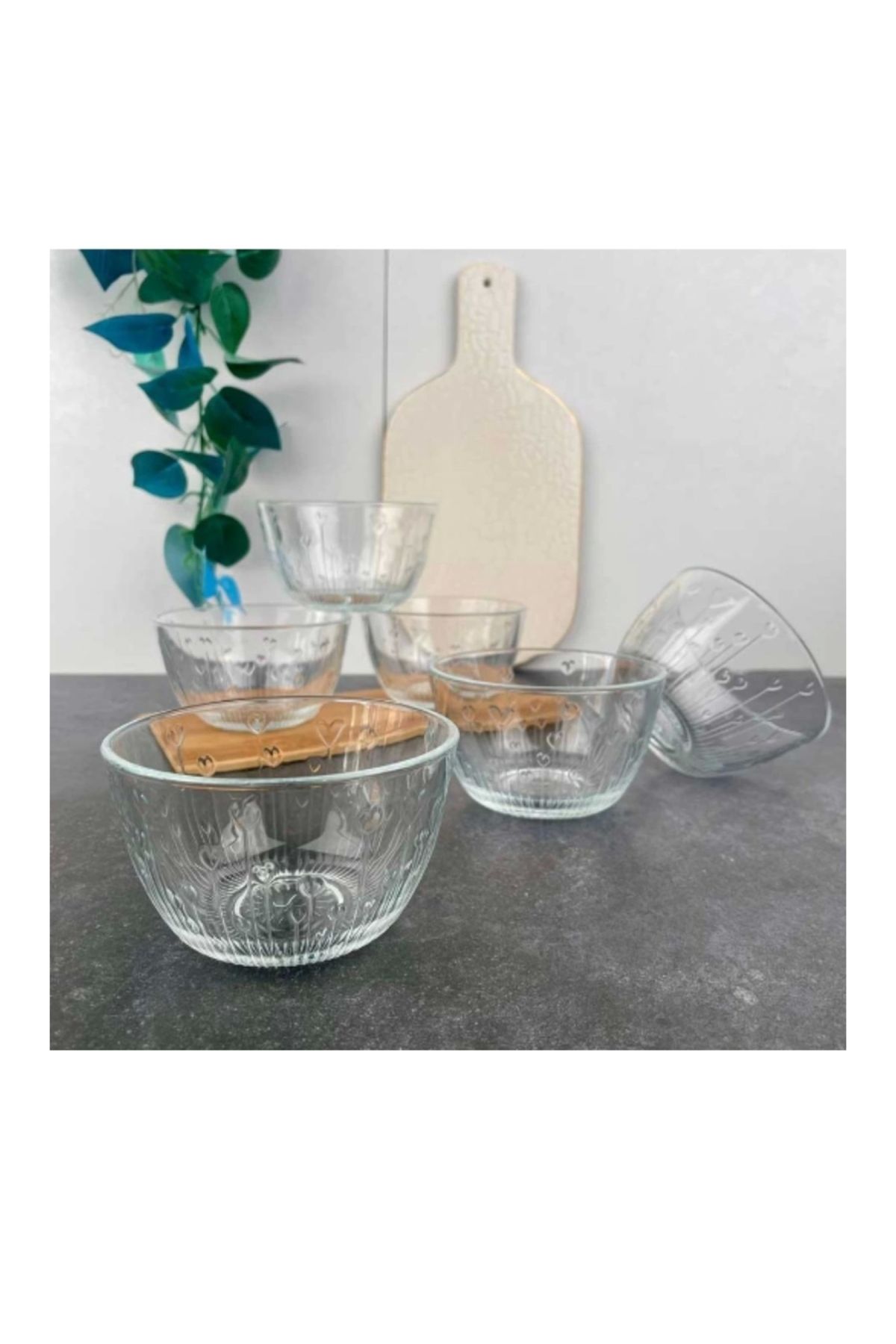 Paşabahçe-53896 Narmelade Glass Bowl 10cm 250Cc 6 Pieces 3