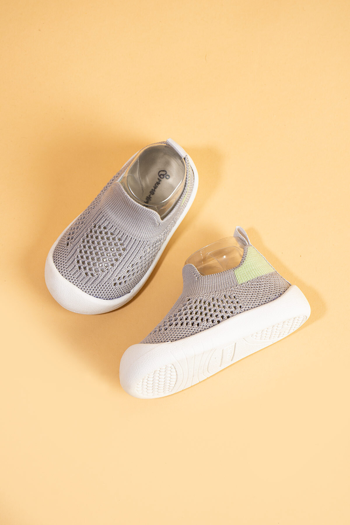 Mumenim Luuq Bebek - Çocuk Esnek Ortopedik Yumuşak Taban Şık Gri İlk Adım Spor Ayakkabısı - Spor Sneaker fotoğrafı 4 (önizleme)