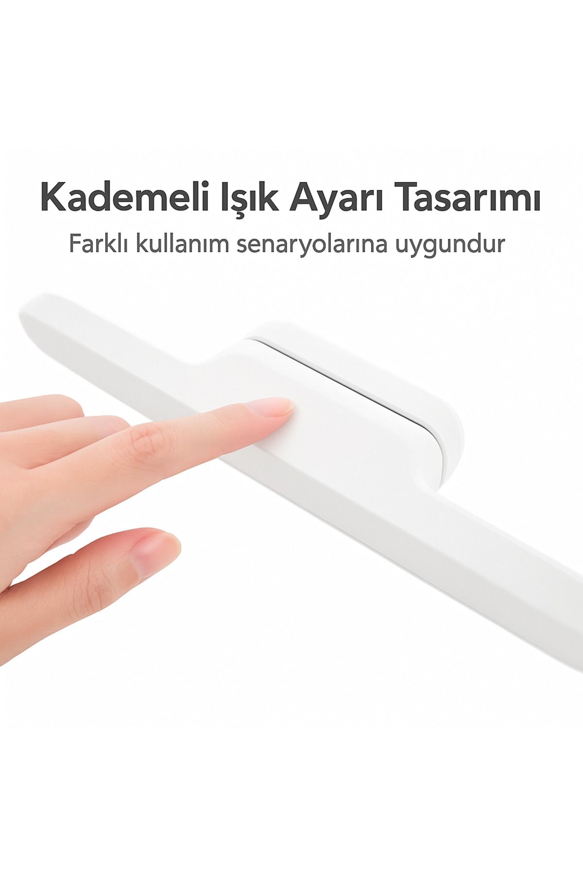 electroawm Şarjlı Manyetik LED Gece Lambası – Dolap, Kamp, Raf, Yatak Başlığı İçin Akıllı LED Aydınlatma