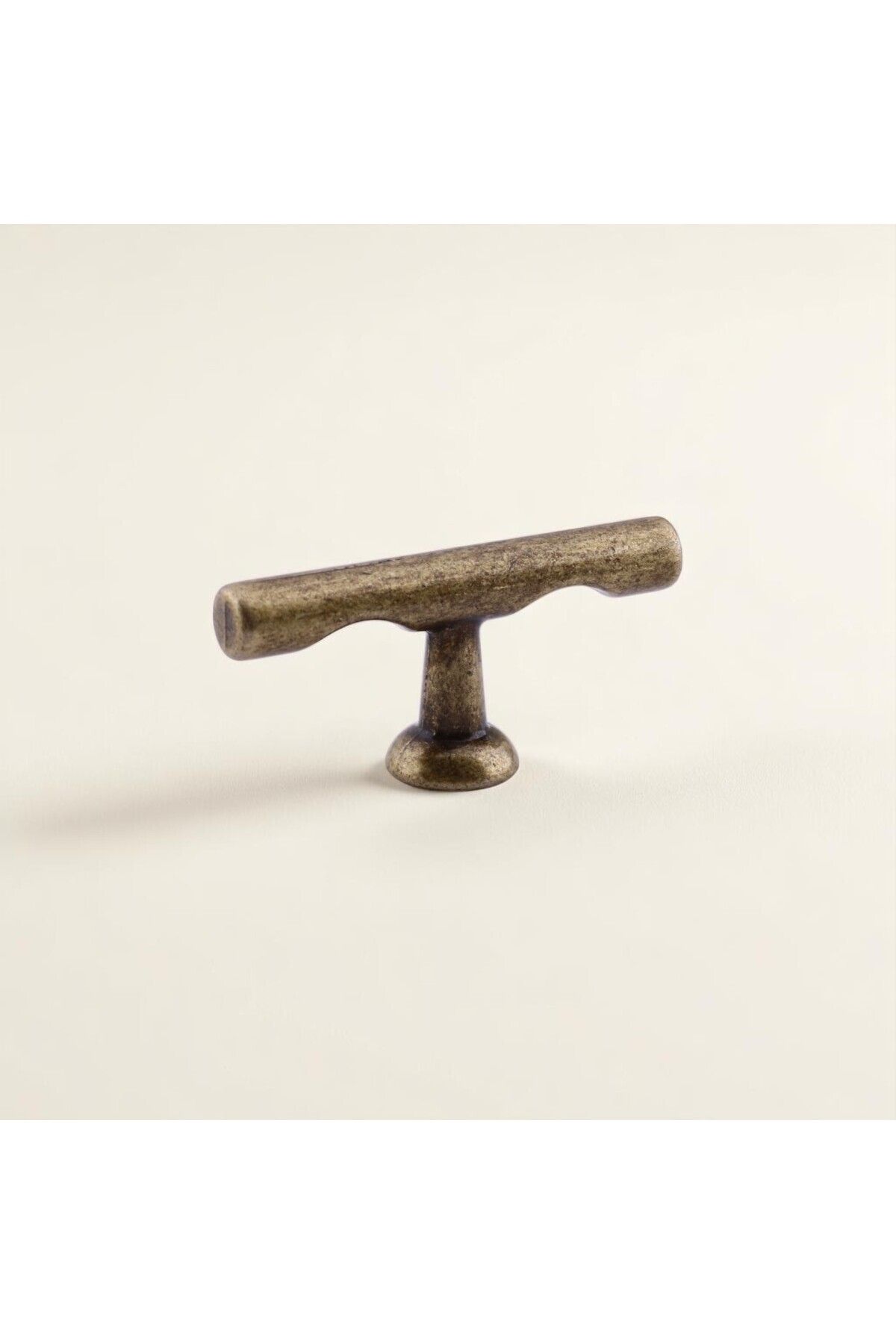 Badem10-Tray Tumbled Antique Yellow Metal Handle Knob Furniture Drawer Kitchen Cabinet Cupboard Modern Cover Handles 4